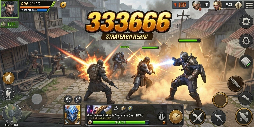 Tampilan gameplay seru dalam 333666 dengan strategi mendalam.