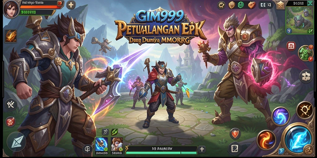 Gameplay <strong>GIM999</strong> yang menarik dengan grafis menakjubkan dan interaksi pemain.