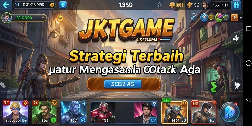 Tampilan menarik dari gameplay strategi JKTGAME yang mendebarkan.