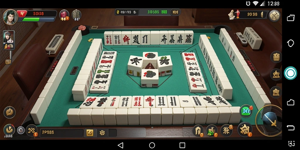 Tampilan gameplay menarik dari JPS88 Mahjong.
