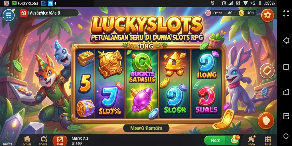 Tangkapan layar gameplay LUCKYSLOTS yang memukau dan seru.