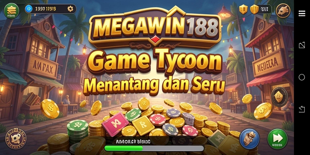Tangkapan layar utama dari gameplay Tycoon di MEGAWIN188.