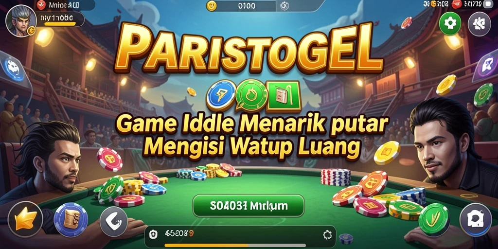 Tampilan gameplay Idle yang menarik dari PARISTOGEL.