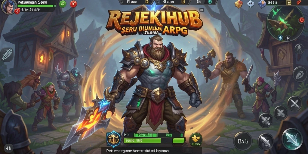 Screenshot menampilkan aksi pertarungan hebat di REJEKIHUB.